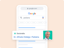 Hazte visible para los pacientes con un perfil gratuito en Doctoralia.